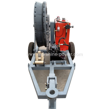 7.5kn Hydraulic Puller Tensioner for Cable Pulling